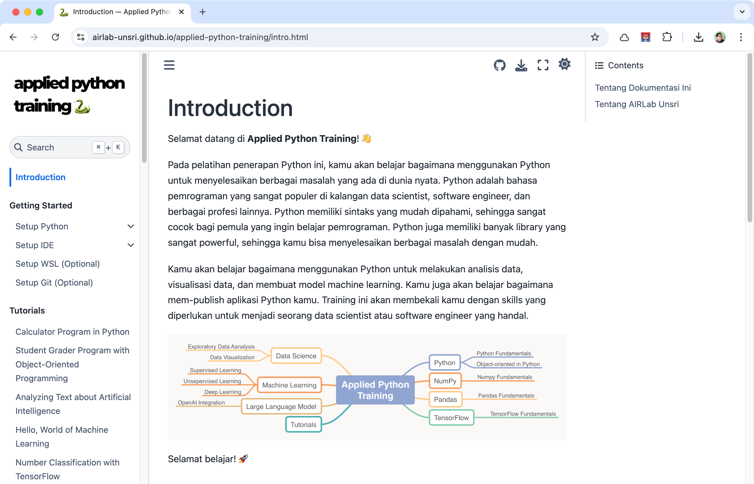 Applied Python Training Series